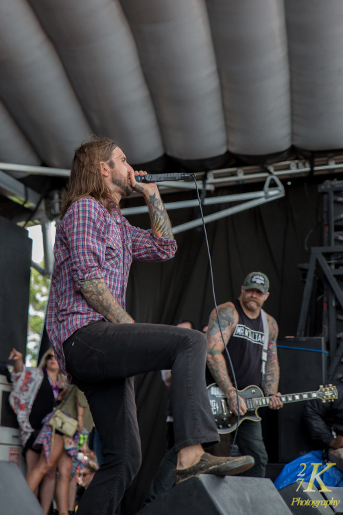 Every Time I Die playing Warped Tour at Darien Lake Performing Arts Center - Buffalo, NY on 7.8.14 C