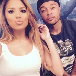 jasminev-news:  @AlfredoFlores: On set directing this joint with @JASMINEVILLEGAS! I love you’re crazy 