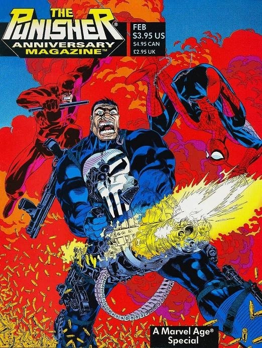 ungoliantschilde:  the Punisher Anniversary Magazine, by Michael Golden.