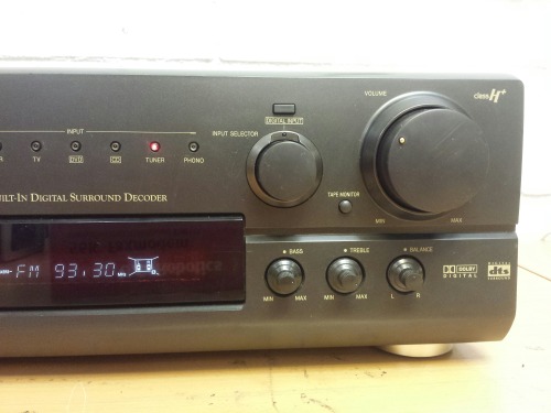 Technics SA-DX930 AV Control Stereo Receiver, 1999