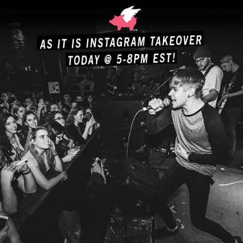 As It Is are taking over the Glamour Kills Instagram today from 5-8pm EST! Follow @glamourkills for 