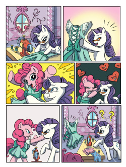 lilylilymine:  So Jeremy Whitley wrote me some MLP pages for practice, I haven’t gotten to put in the word bubbles yet. But I will! RARITY IS MY FAVORITE PONY.  =o Looks cute! ^w^