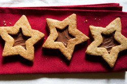 fattributes:  Hazelnut-Chocolate Linzer Cookies