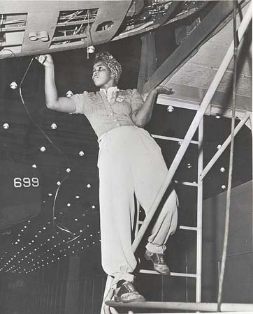 Rare Photos of Black Rosie the Riveters