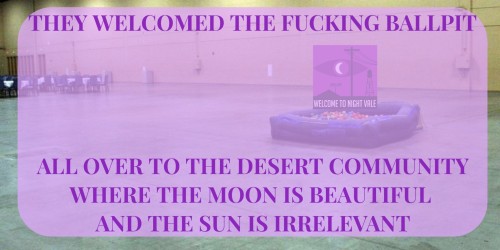 THE TUMBLR IS ABSOLUTELY SLEEPING ON THE BALLPIT REFERENCE IN THE LAST WTNV EPISODE