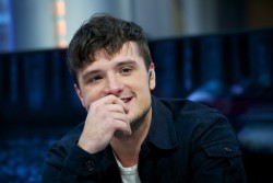 hgdailynews:  Josh Hutcherson attends ‘El  Hormiguero’ Tv show at Vertice Studio on November 26, 2015 in Madrid,  Spain.  