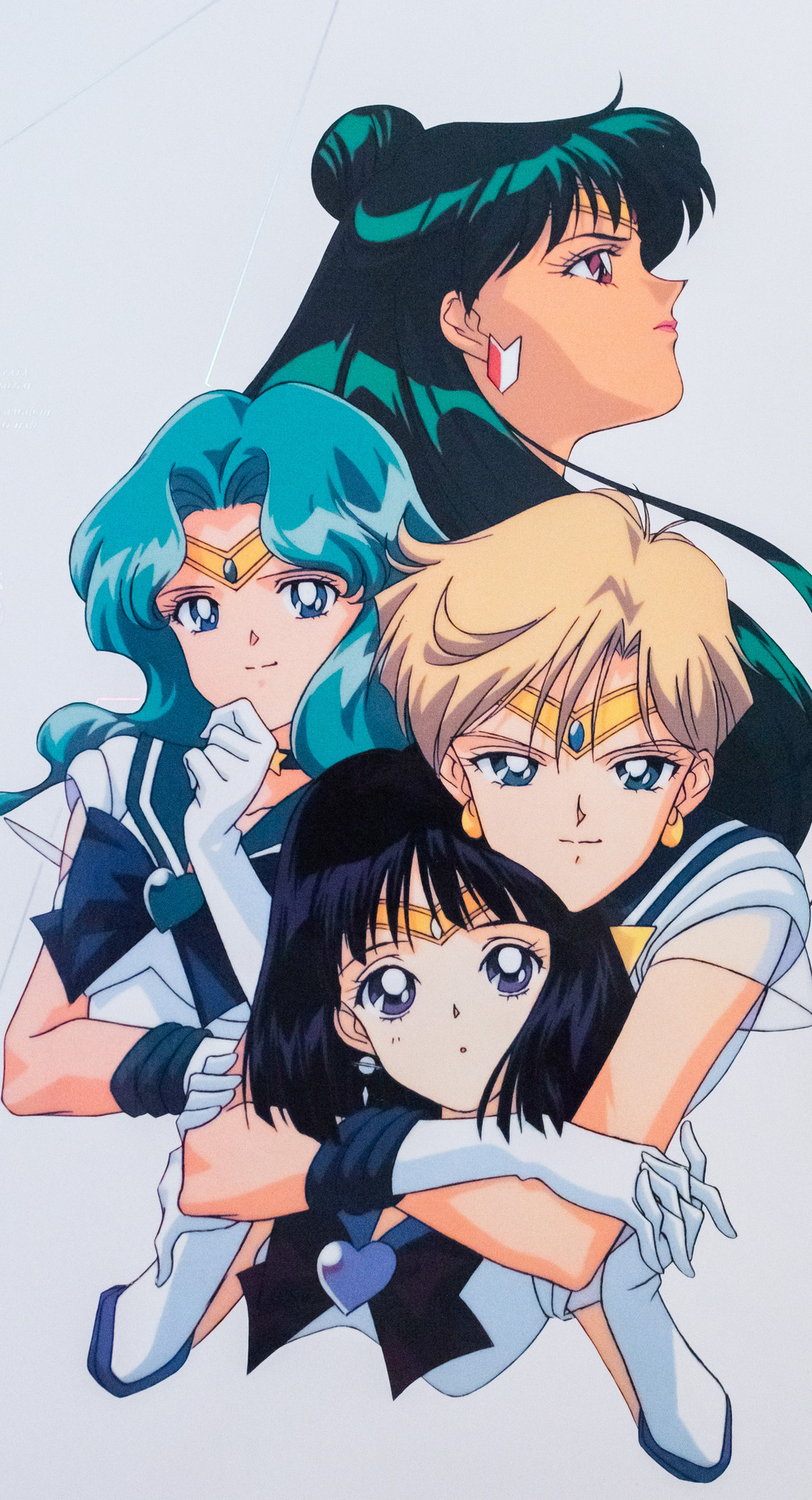 Sailor Saturn 90s Anime Sailor Moon Outer Sailor Guardians Sweatshirt Sailor Neptune Sailor Pluto UNISEX Sweatshirt Sailor Uranus