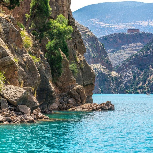 A wonderful lake in Morocco called “Bin El Ouidan” .