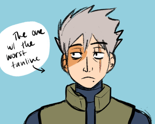I Was Thinking About Which Konoha Kids Would Have The Worst Tanlines, And I Made A Helpful Chart