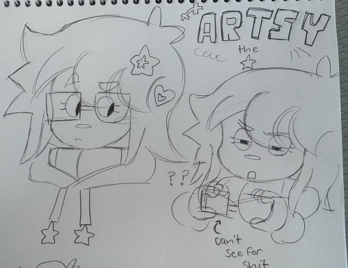 Persona Doodles At The Top Then Mr. Ring A Ding Doodles 😙