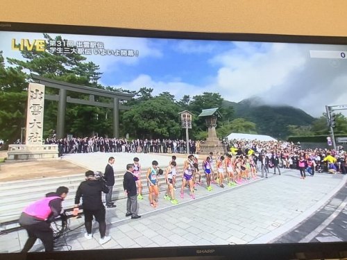 西村菜那子さんのツイート: 今から見ちゃうよおおおおお。 ネタバレ大歓迎なので皆様、ここ見たほうがいいよとかここ注目して！とかあれば教えてください。 #出雲駅伝 t.co/IIBIrW