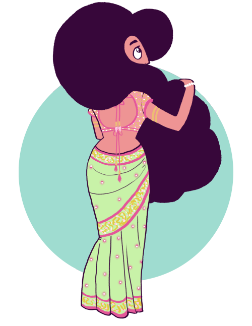 lizzywhimsy:The Stevonnie and Connie Sari Series Masterpost Part I (More coming soon!) 