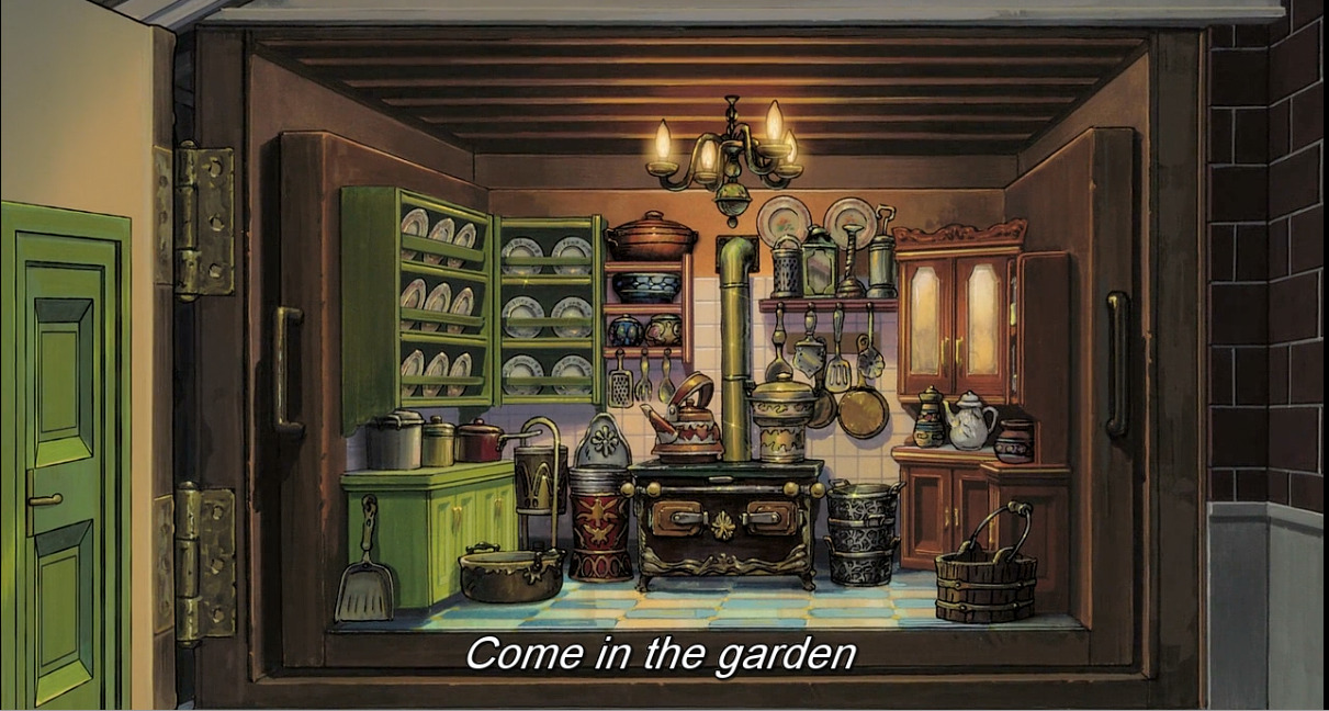 shrna:  The Dollhouse in The Secret World of Arrietty. House for Borrowers (tiny