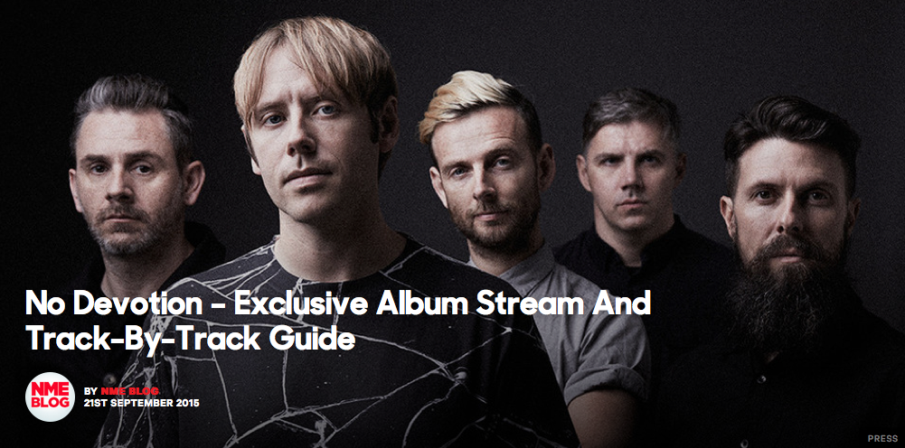 Big day! STREAM our debut album ‘Permanence” along with Geoff Rickly’s track by track breakdown exclusively on @nmemagazine!!