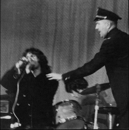  Saturday December 9th 1967, New Haven Arena Jim Morrison: first rock star arrested