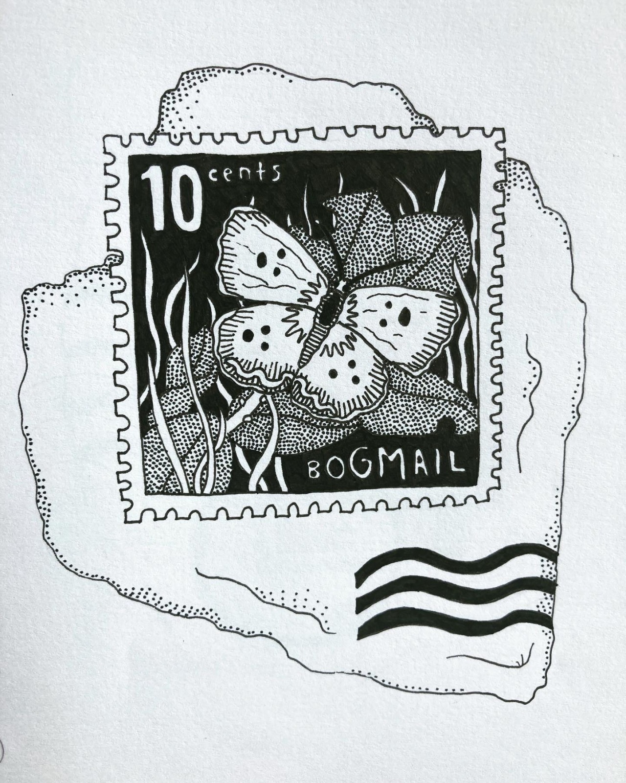 KODIAK TATTOO  POST STAMP  Design by silviagonzalezpons  Facebook