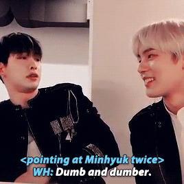 minhyukie:did you mean: cute and cuter
