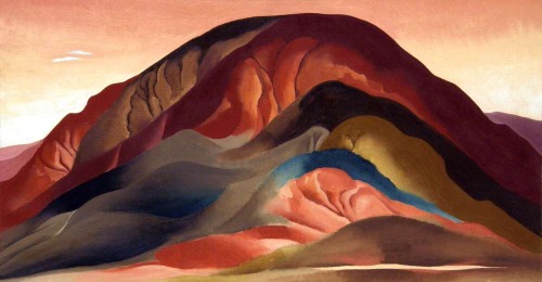 camewiththeframe: Georgia O'Keeffe, Rust Red Hills 1930
