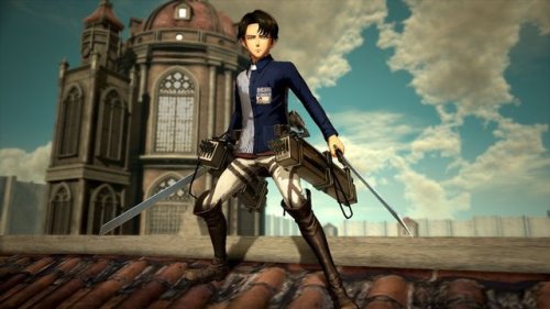 snkmerchandise:  News: KOEI TECMO Shingeki no Kyojin 2 Video Game (2018) - Levi Highlight KOEI TECMO’s SnK 2 video game shared new Levi visuals and screenshots today, featuring both the captain at rest as well as in-game moments of him wearing the Lawson