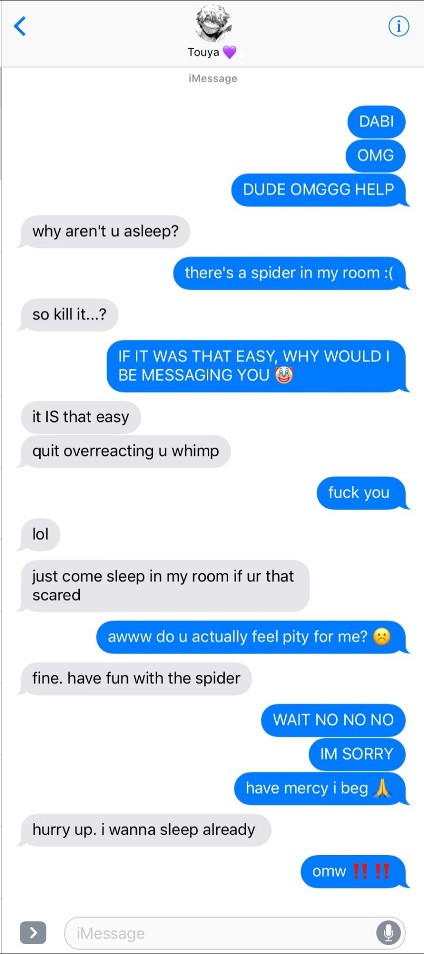 . SITUATIONSHIP PT.1 - Dabi/touya Todoroki