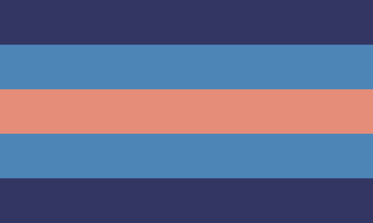 Sensory friendly Multigender flag edit ( id: a... : isobug