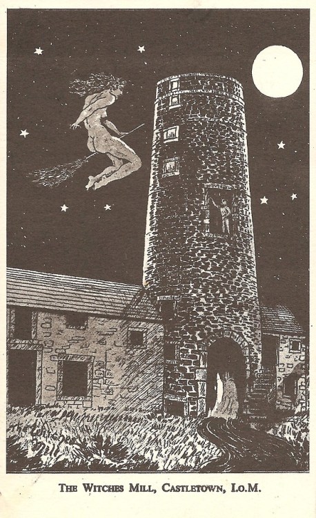 traditionalwitches: Postcard, artwork by Gerald Gardner.