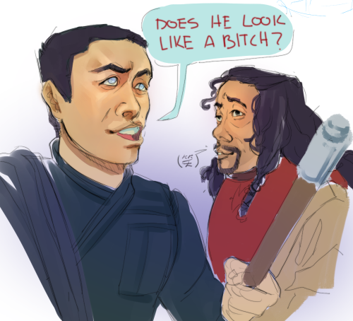 briny:loved the bits where chirrut asks baze what people or things look like and to confirm what was