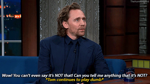 thehumming6ird:Tom Hiddleston giving another masterclass in evasion