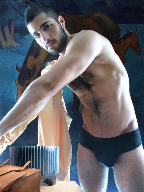 Lycra. Spandex. Bulges.