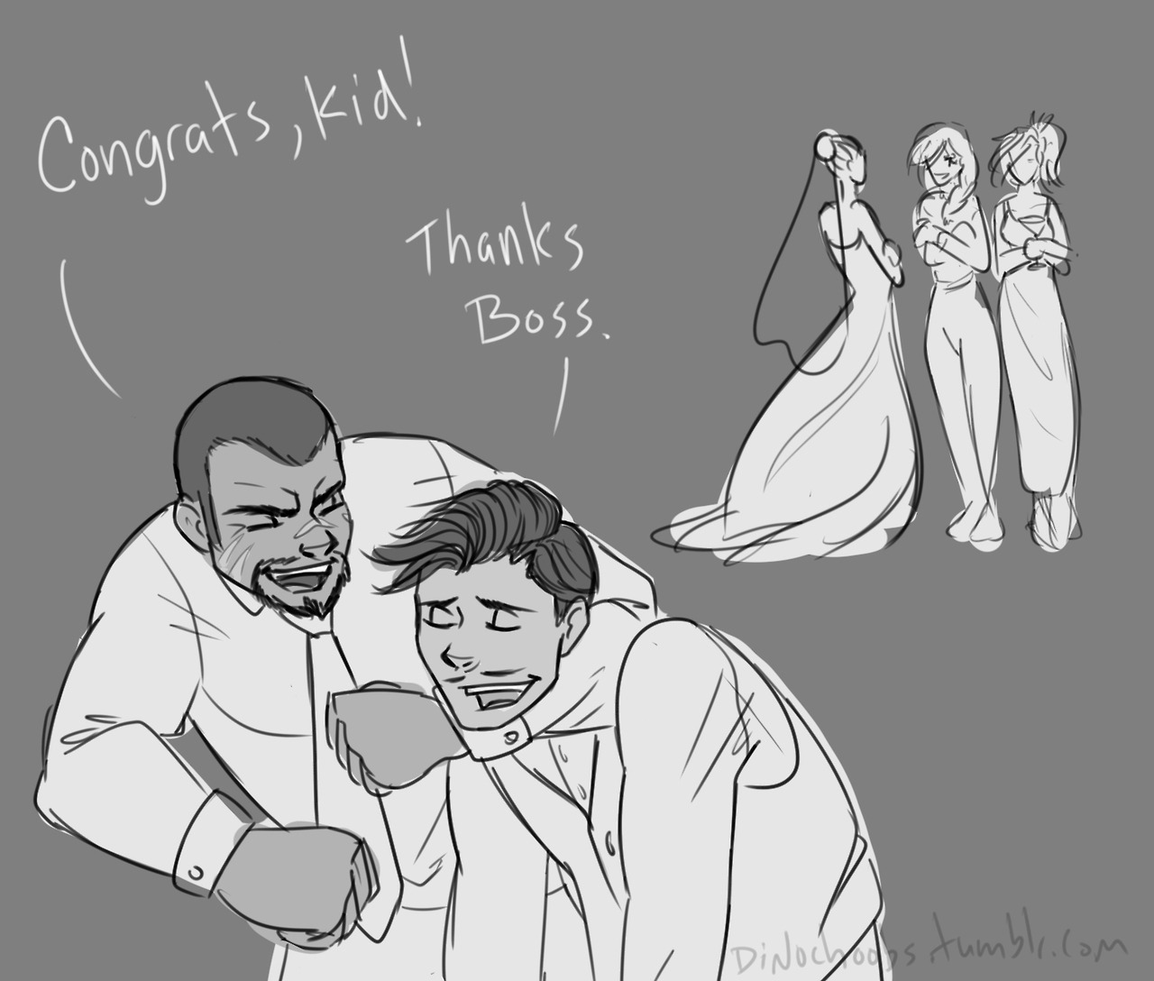 dinochoobs: listen i have a lot of feelings about Dad-Reaper ok My Art | Ko-Fi |