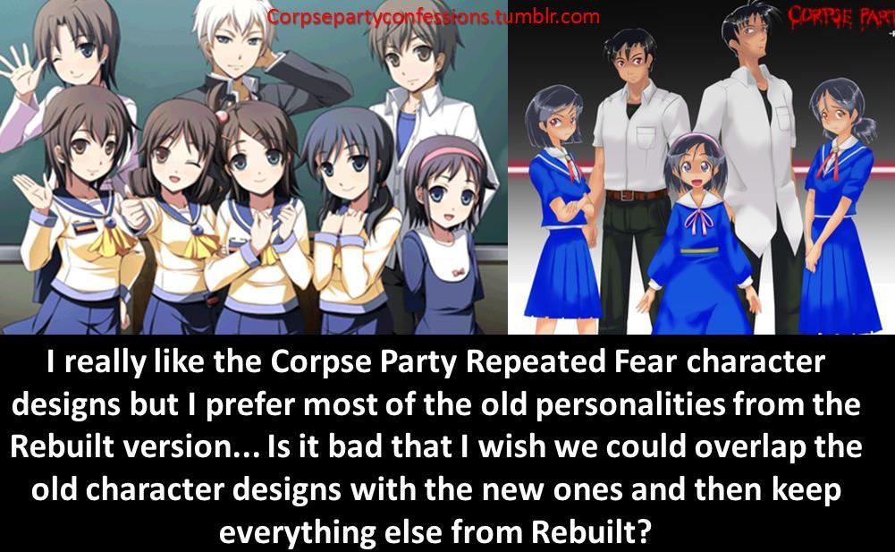 Corpse Party Confessions (Now Open!)