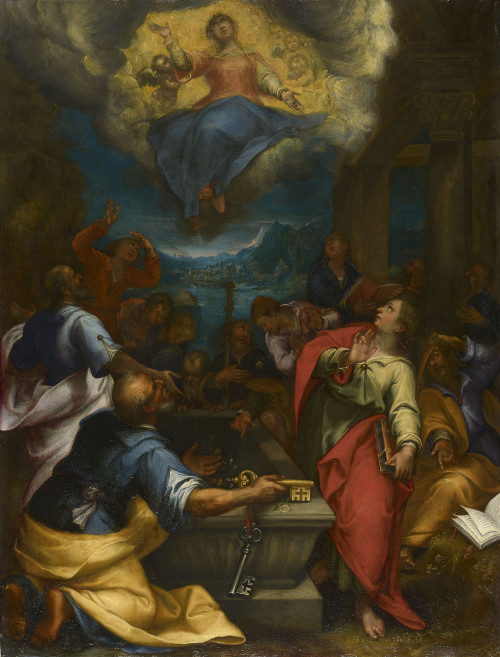 The Assumption of the Virgin, by Denijs Calvaert, Royal Collection, London.