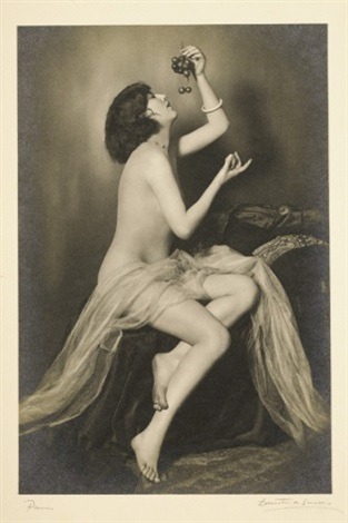 Akt szõlõvel (Nude with grapes) , 1924Karoly Demeter (1892–1983)