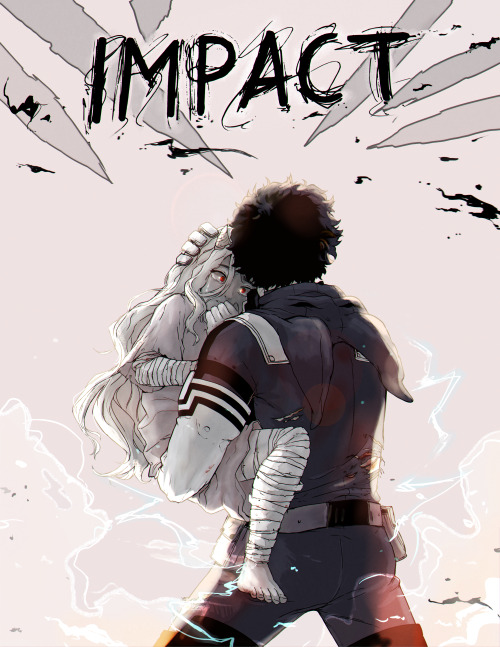minkidoodles:  had the chance to do the cover for IMPACT, the bonus PDF for @it-zines‘s AFTERM