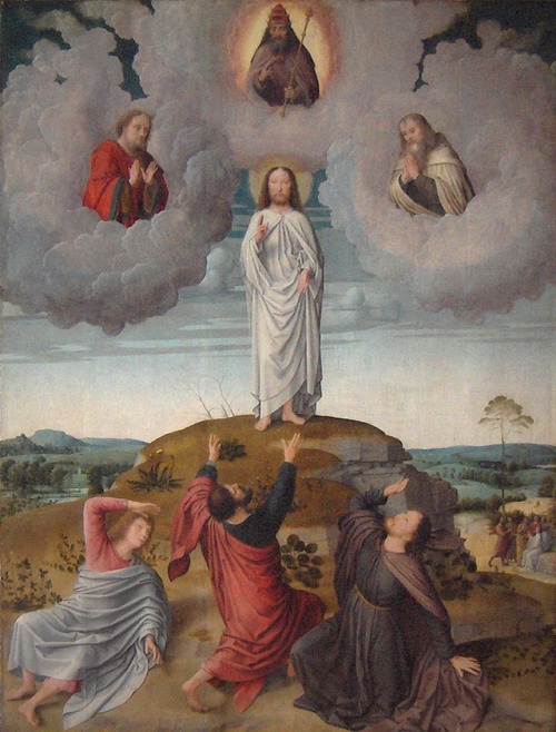 Transfiguration of Christ, Gerard David, by 1523