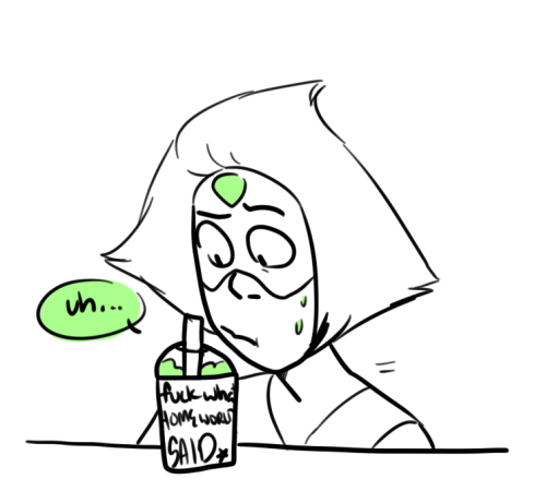 smolaroart:  they don’t have slushies on homeworld  <3 <3 <3