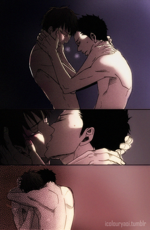 icolouryaoi:  Doushitemo Furetakunai by Yoneda Kou Coloured by icolouryaoi.tumblr 