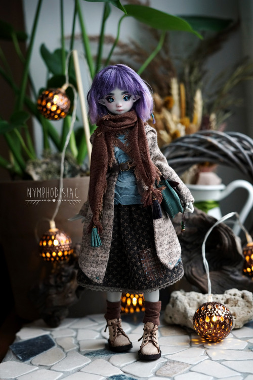 ….and on Somni (bjd by Atelier Momoni)whole outfit is by me <3not for sale