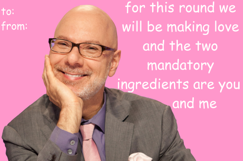 badfoodnetworkpuns: redmod613: I was severely disappointed by the lack of food network valentines so