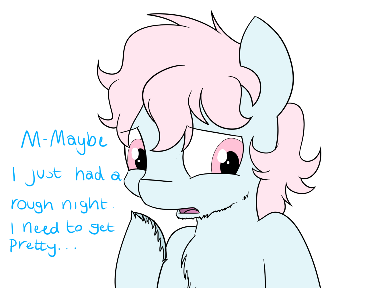 ask-nooby:  ;u; I’m  st-still pwetty, riiiight?  X3! D'aww~! Silly Nooby, you&rsquo;re