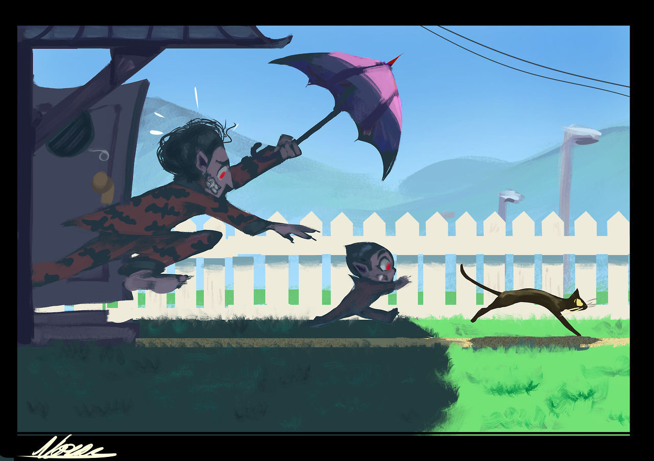 noenee-art: thesonofhypnos:  noenee-art: On the lead up to October, have some vamps 