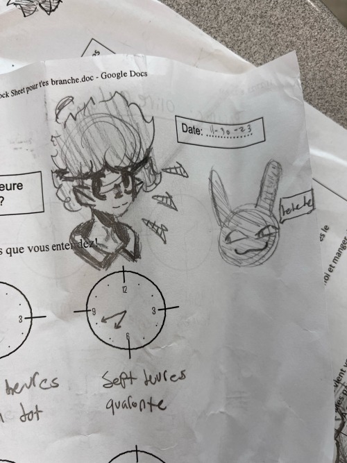 Some Of My Recent School Doodles