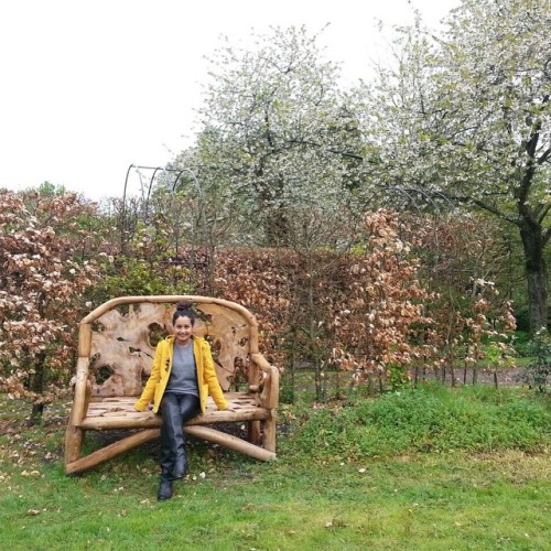 This is my chair #Highclere #highclerecastle #gardens #grounds #thesecretgarden #secretweddingblog #