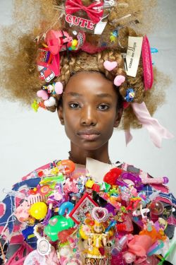 midnight-charm: Imari Karanja photographed by   Julien d'Ys for CR Fashion Book Hair:  Julien d'Ys  Makeup: Asami Taguchi 