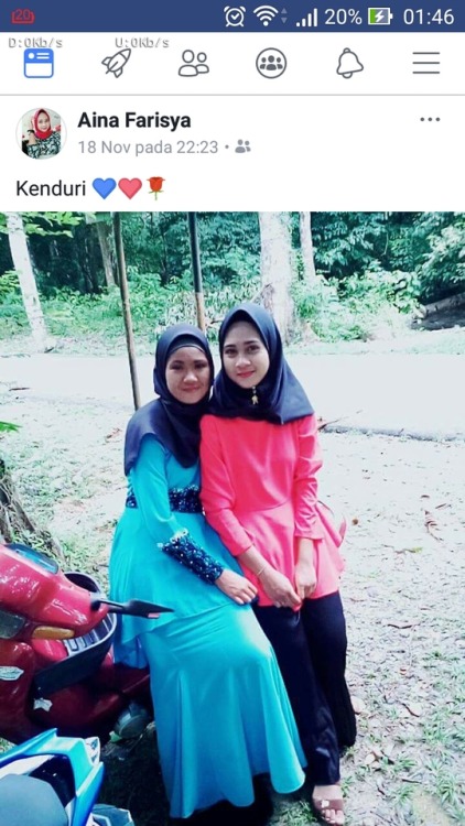 Pergi kenduri ke dikendurikan hahaha