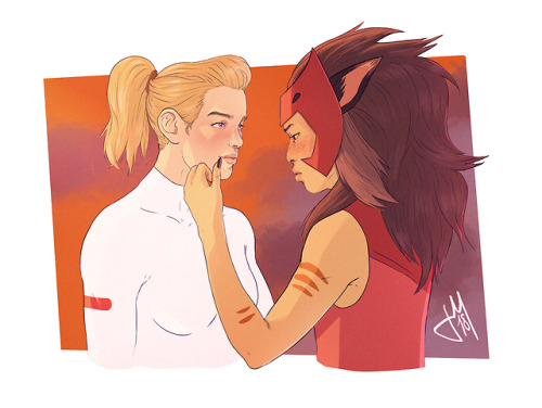  Adora and Catra got me in the feels and and She-Ra is amazing. 