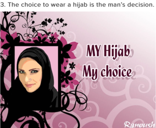 thisismyaesthetic:  micdotcom:  7 dangerous myths about women who wear hijabs  The hijab is not the most important part of being a Muslim woman, but it is certainly the most visible. In a time when Islamophobia only seems to be on the rise in the West,