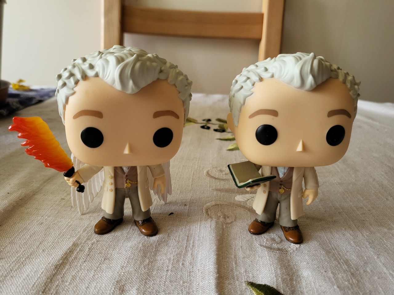 good omens funko pop wings
