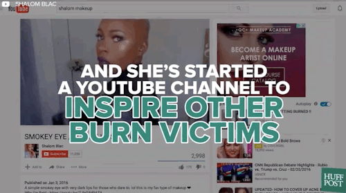 huffingtonpost:This Burn Survivor And Makeup Artist Turns Tragedy Into Inspiration