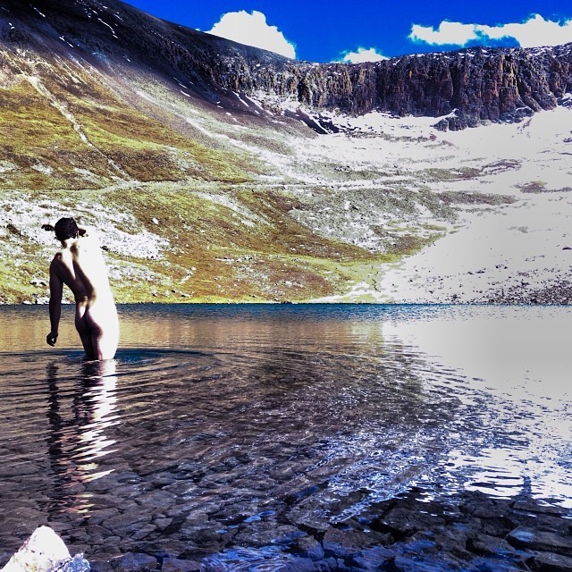naturalswimmingspirit:  #skinnydipping at #1300’ 